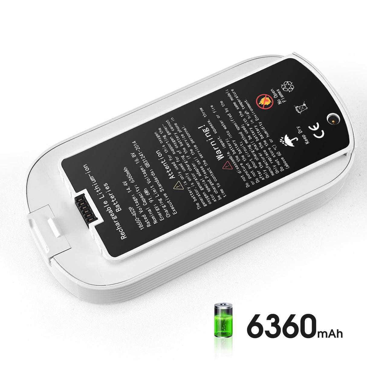 Kiegészítők a cserélhető lítiumion-akkumulátorral rendelkező VP-2