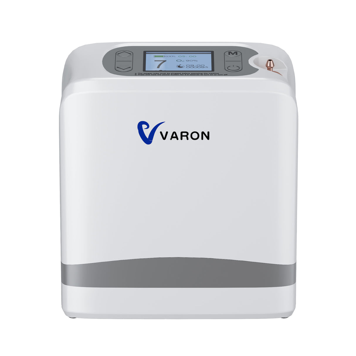 VARON VP-8 Lite | 2 kg-os könnyű pulzusos oxigénkoncentrátor (7 fokozatú áramlás)