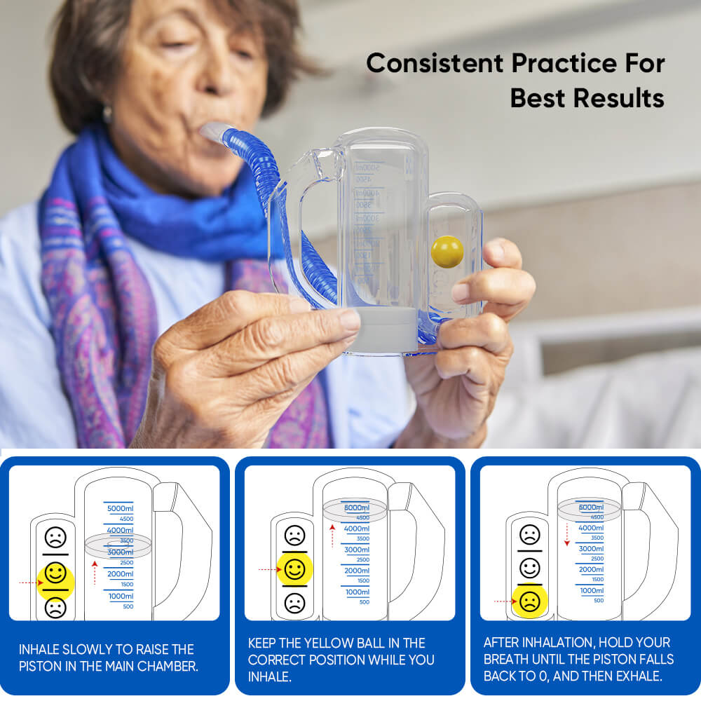 Entraîneur respiratoire 5000ML Lung