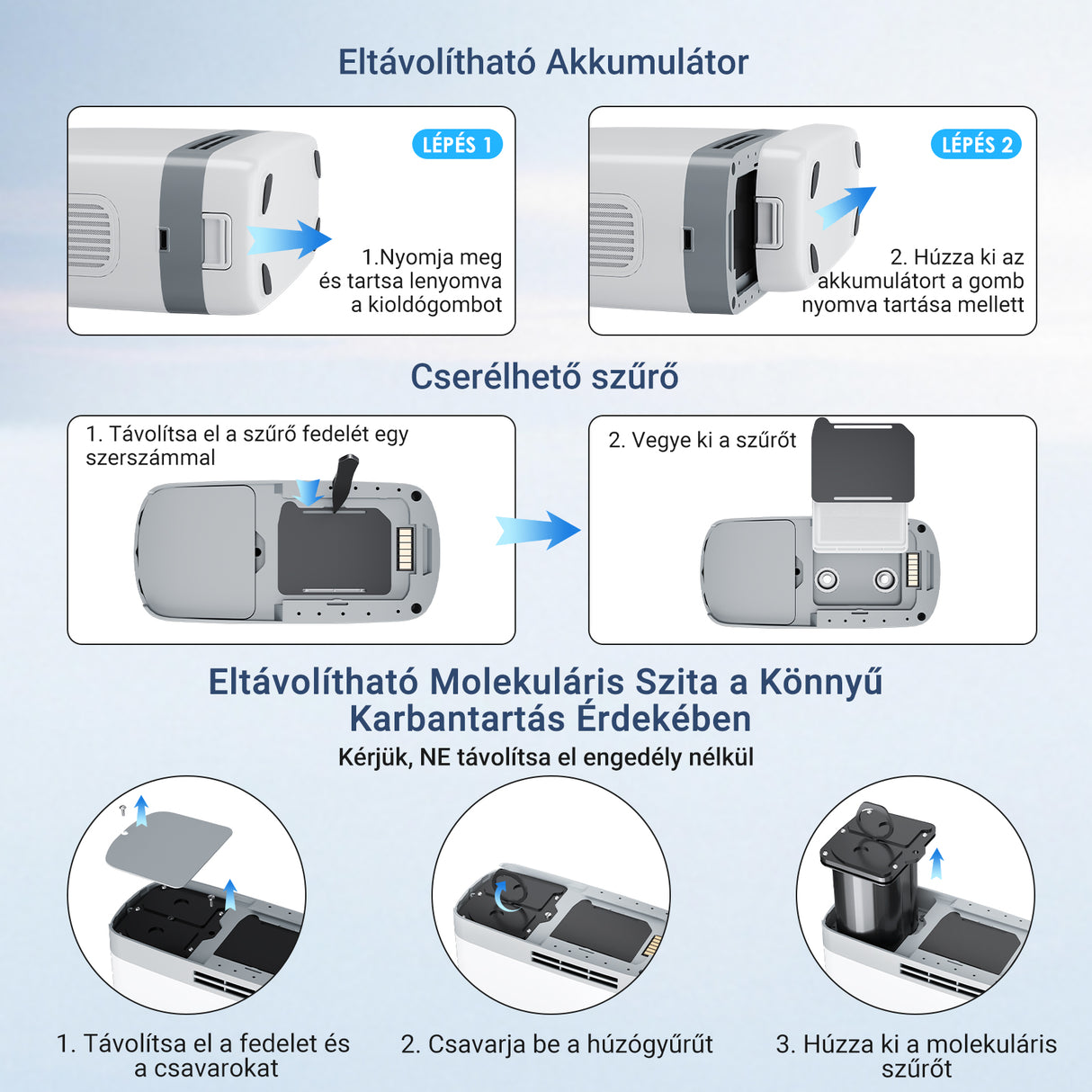 (Előértékesítés)VARON VP-8G | Hordozhato oxigen koncentrator (1-8 beállítás)