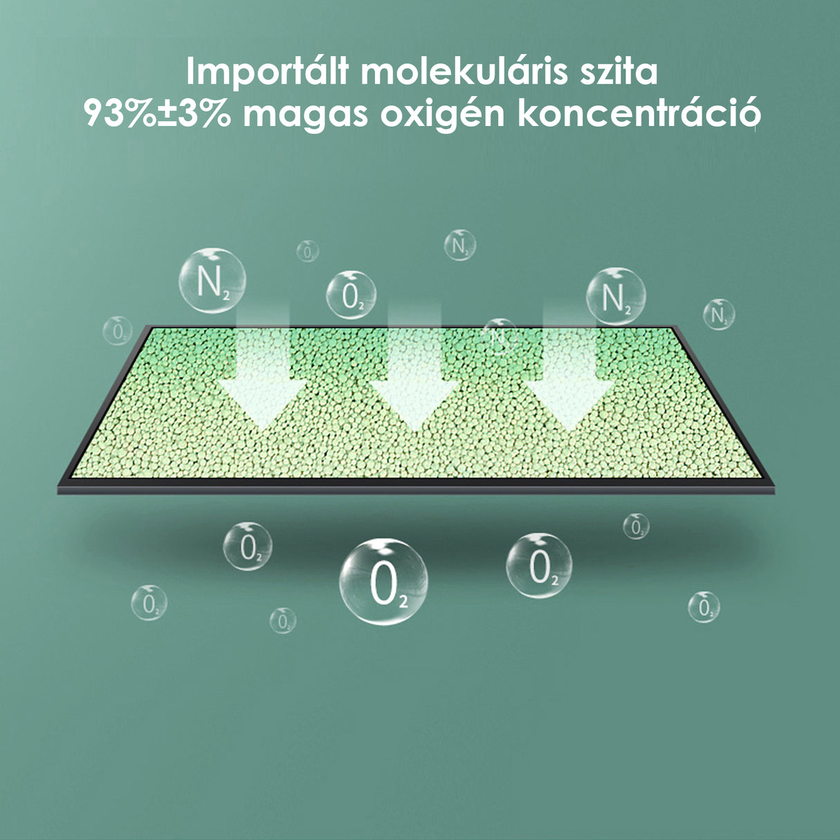 A VARON VP-1 hordozható pulzáló oxigénkoncentrátor könnyű és hordozható, megbízható légzéstámogatást nyújt.
