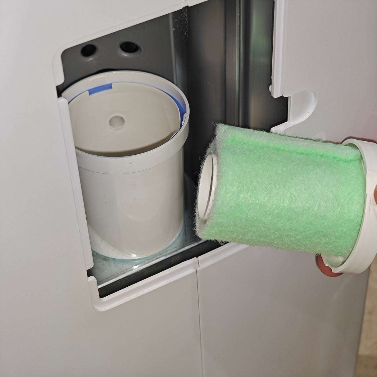 Szűrőpamut szett (zöld + fekete) Oxigénkoncentrátor tartozékok Serene 5 (20 db / szett)