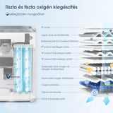 VARON VH-3 otthoni oxigénkoncentrátor | 1-7L / perc kényelmes terápia, CE-jóváhagyás