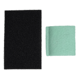 Ensemble de filtres en coton (vert + noir) Accessoires pour concentrateur d'oxygène Serene 5 (20 pièces / ensemble)