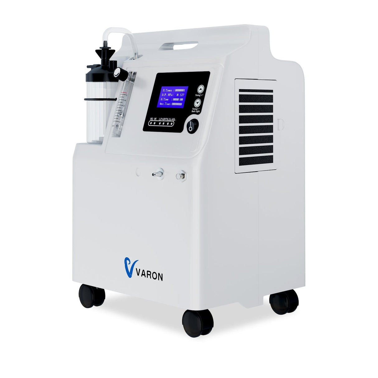 VARON Serene 5L oxigén-koncentrátor | Alacsony zajszint, 72 órás működés FDA-engedélyezve