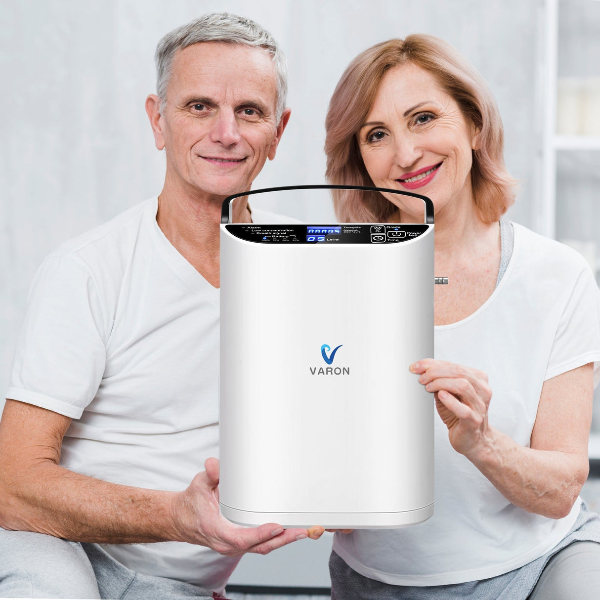 VARON VP-1 Pulse hordozható oxigénkoncentrátor | 24 órás működés, CE-jóváhagyás