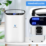 VARON VP-1 Pulse hordozható oxigénkoncentrátor | 24 órás működés, CE-jóváhagyás