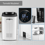 VARON VH-1 otthoni folyamatos oxigénkoncentrátor, csendes és megbízható, CE-minősítéssel