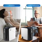 VARON VH-1 otthoni folyamatos oxigénkoncentrátor, csendes és megbízható, CE-minősítéssel