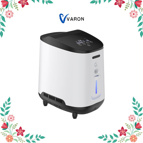 VARON VH-2 otthoni folyamatos oxigénkoncentrátor, intelligens vezérlés és alacsony zajszint