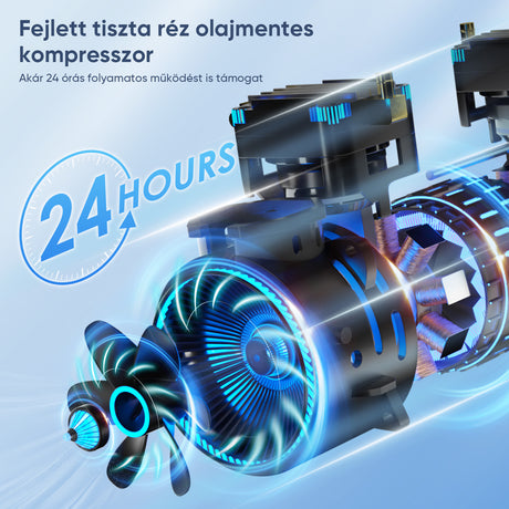 VARON VH-3 otthoni folyamatos oxigénkoncentrátor, stabil és felhasználóbarát