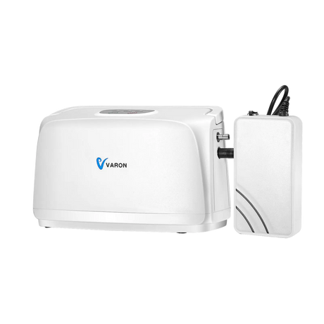VARON VL-1 hordozható impulzus oxigénkoncentrátor, ultrakönnyű és kompakt