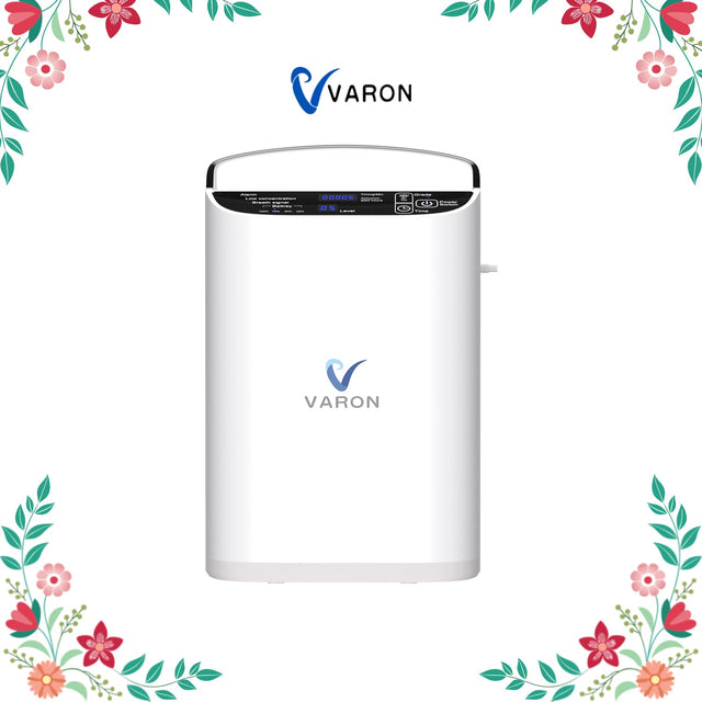 VARON VP-1 hordozható pulzáló oxigénkoncentrátor, könnyű és utazásbarát