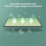 A VARON VP-1 hordozható pulzáló oxigénkoncentrátor könnyű és hordozható, megbízható légzéstámogatást nyújt.