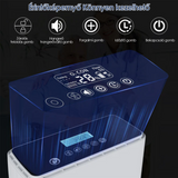 VARON VP-6 hordozható folyamatos oxigénkoncentrátor, nagy áramlású, kültéri használatra