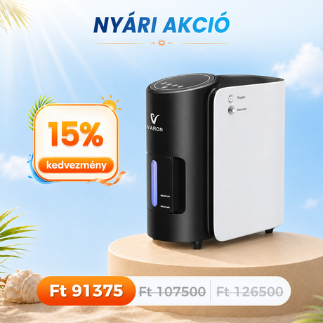 VARON VH-1 Otthoni oxigen koncentrator | 1-7L/perc, Vital Senior Health, CE-engedélyezve