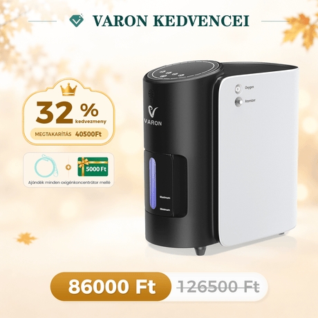 VARON VH-1 Home Oxygen Concentrator | 1-7L/min, Vital Senior Health, CE-approved