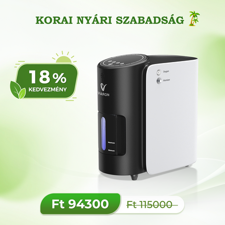 VARON VH-1 Otthoni oxigen koncentrator | 1-7L/perc, Vital Senior Health, CE-engedélyezve