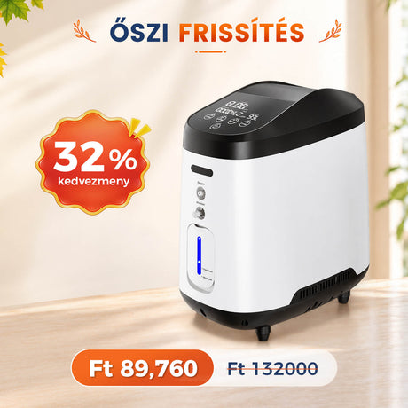 VARON VH-2 Otthoni oxigen koncentrator | 1-7L / perc állítható, 24 órás működés, CE-jóváhagyás