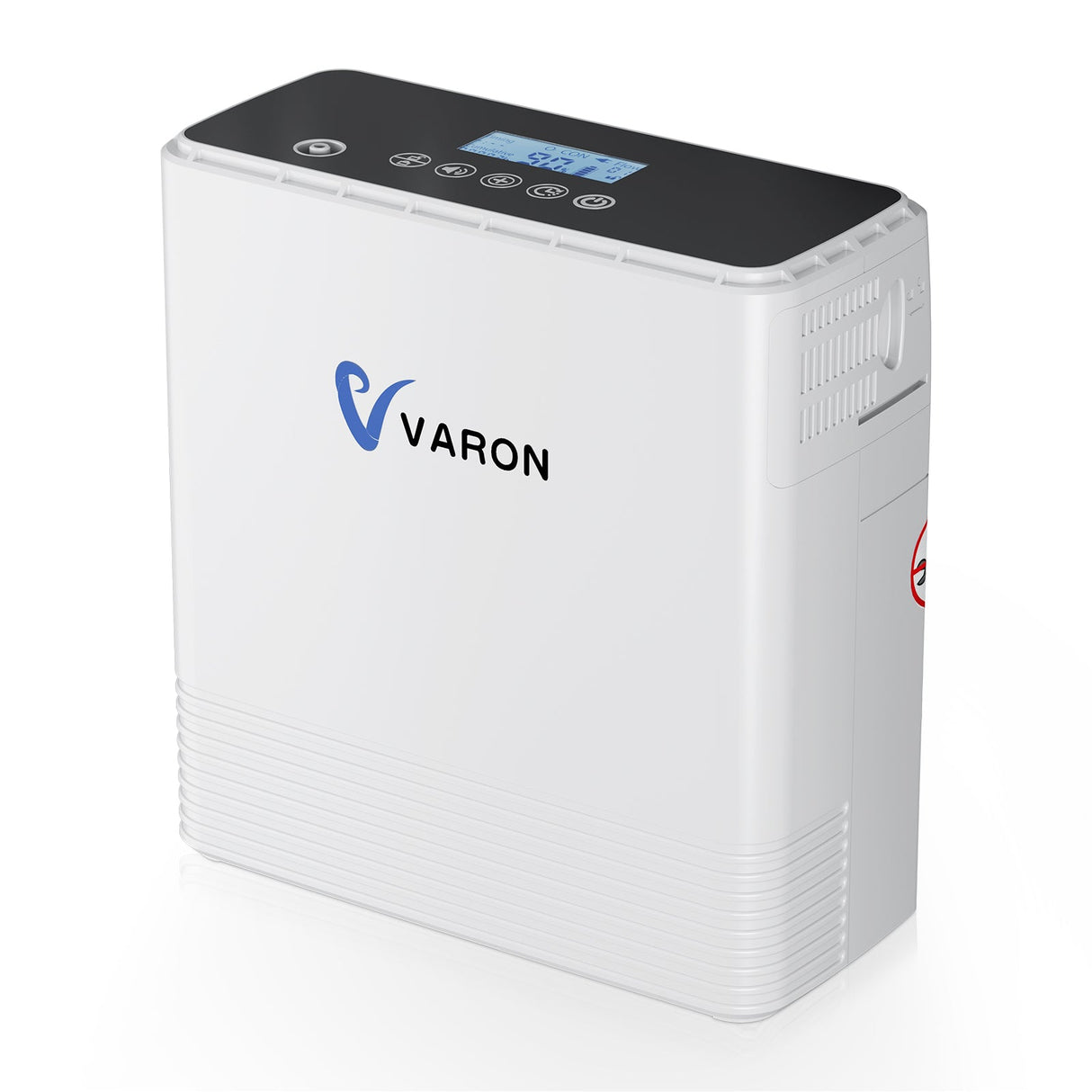 VARON VP-6 folyamatos hordozható oxigénkoncentrátor | 1-6L / perc áramlás, CE-jóváhagyás