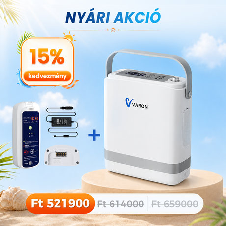 VARON VP-8G | Hordozhato oxigen koncentrator (1-8 beállítás)