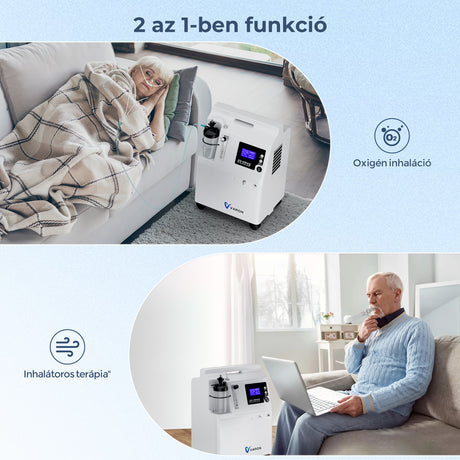 VARON Serene 5 otthoni folyamatos oxigénkoncentrátor régieknek